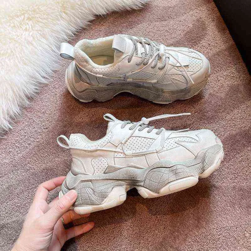 Märke kvinnors skor dubbel botten sneakers kvinnors non-halp slitsträckta vulkaniserade skor duk skor kil sneakers g220610