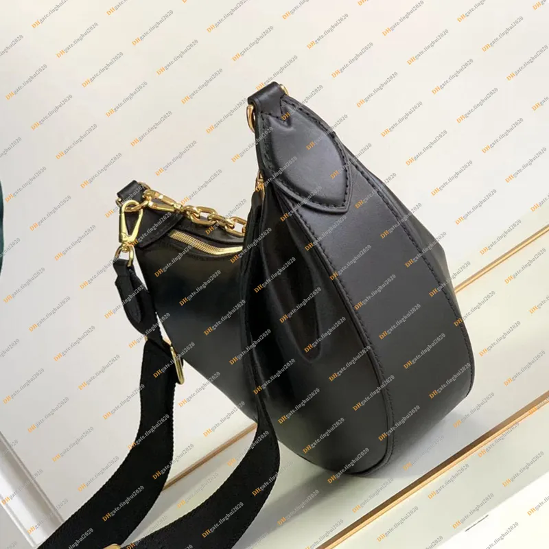 Вышивка женского модельерного дизайнерского дизайнерского дизайнера над луной сумки для плеч сумочка поперечное тело высокое качество топ 5а M59799 M59959 M59825 M5349U