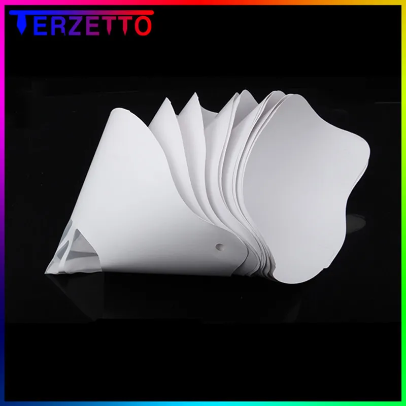 50 Stück Harz verdickter Papierfilter Einweg für Wanhao D7 SLA UV 3D-Drucker Teile Zubehör Filament 220509