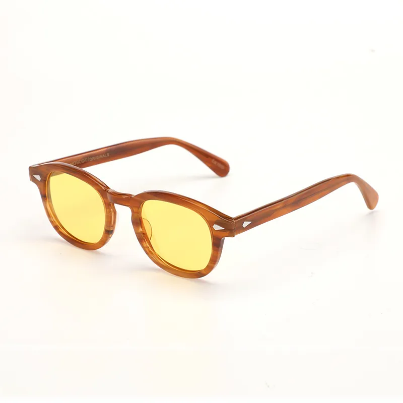 Fashion Johnny Depp Sunglasses Man Lemtosh Polarized Sun Glasses Women Brand Vintage Acetate Frame Driver Night Vision 220518