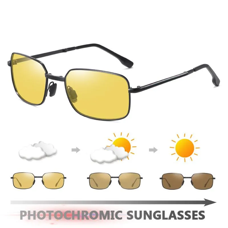 Gafas de sol cuadradas pocromáticas para hombres y mujeres polarizadas 2022 gafas de conducción clásicas antideslumbrantes Lunette de Soleil209A