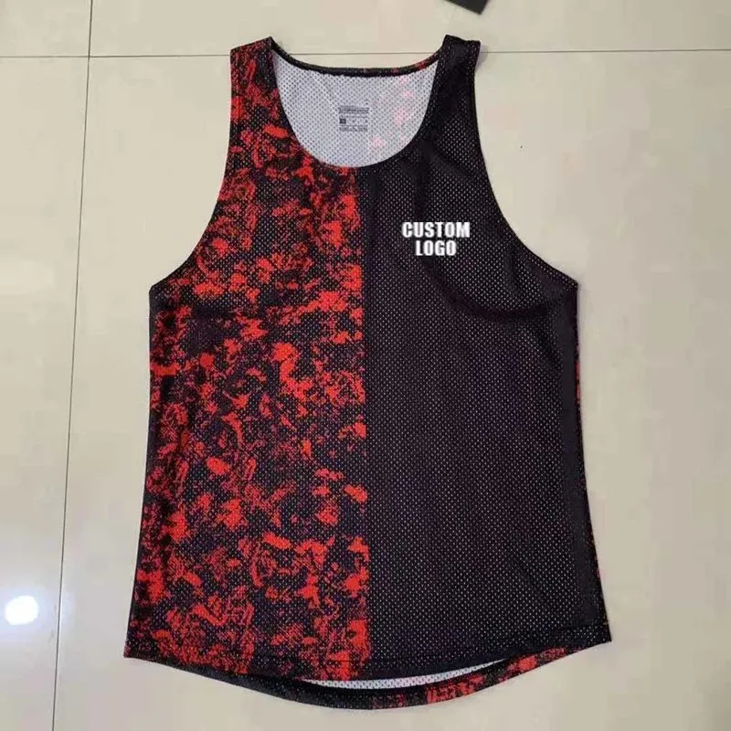 Man Marathon Marathon Running Running Sport Running Top Track Field Singlet 220601