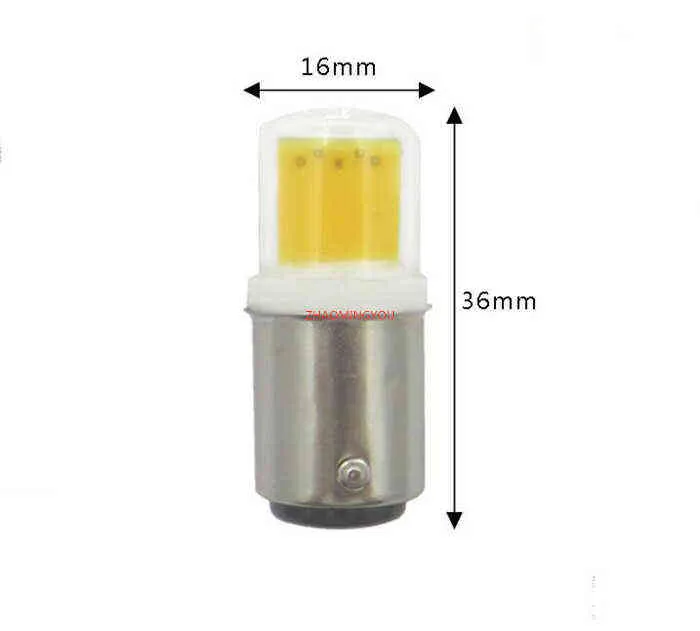 Żarówki LED B15, ściemniacza równoważna 5 W Halogen 50 W, AC 110V/220V, baza bin BA15, cebulki z kolbą do oświetlenia domowego H220428
