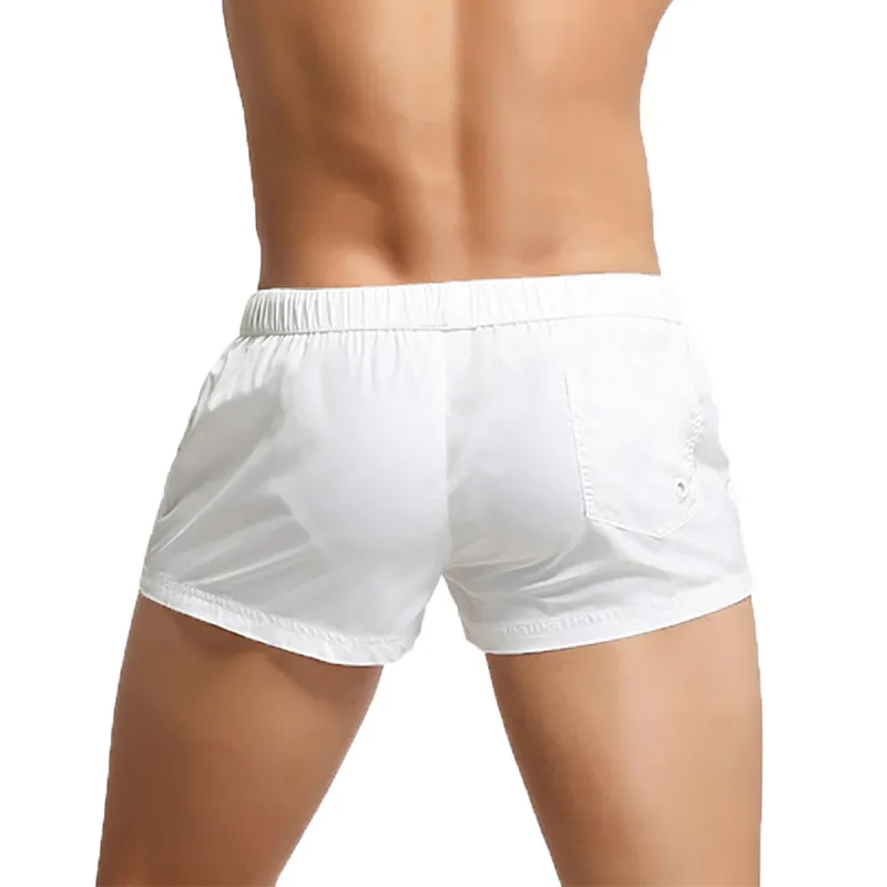 Sport Pocket Casual Shorts Heren Mini Boxer Mesh Ademende zomer Gym Training Sweatpants Beach Huiskleding Plus Maat 220715
