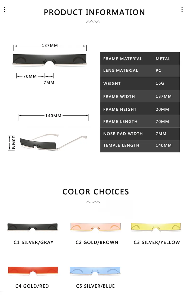 클래식 사각형 세미리스 선글라스 섹시한 여성 브랜드 디자이너 패션 금속 프레임 화려한 렌즈 태양 안경 UV400 220518