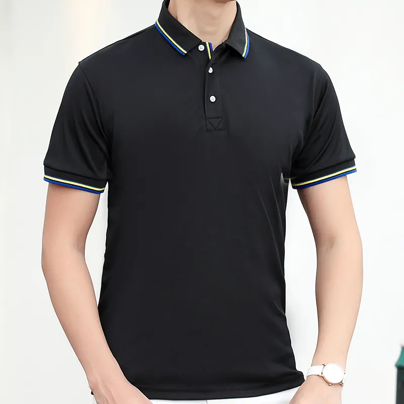 Polo da uomo Lino traspirante Magliette solide casual Camicie da uomo Polo Maglie Abbigliamento sportivo Abbigliamento donna Stampa personalizzata Po 220702