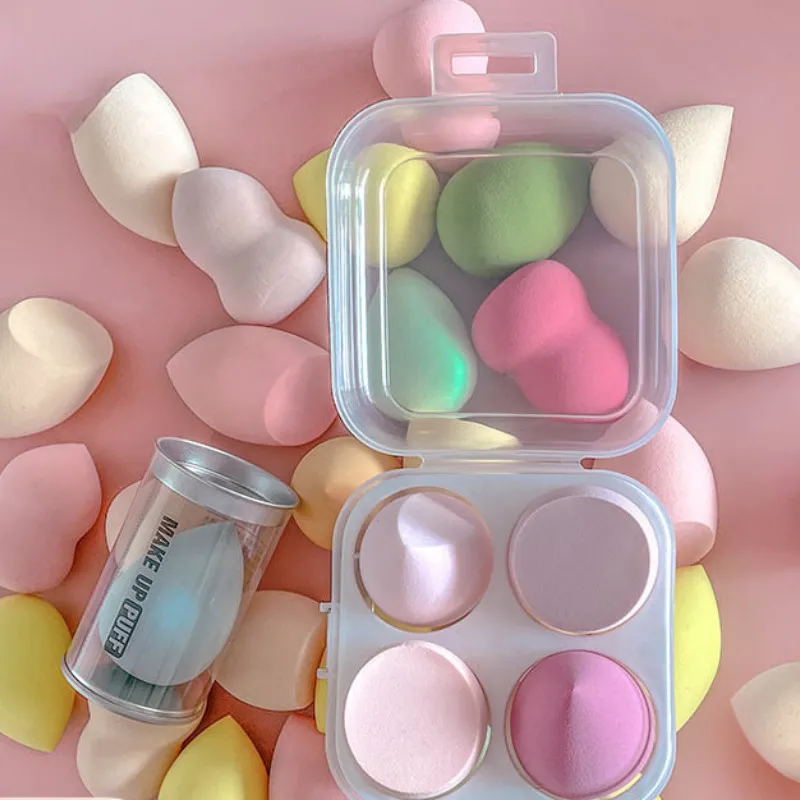1 Makeup Blender kosmetyczny gąbka gąbki poduszka podkładka proszkowa narzędzie do jajek dla kobiet makijażowych akcesoria 220615