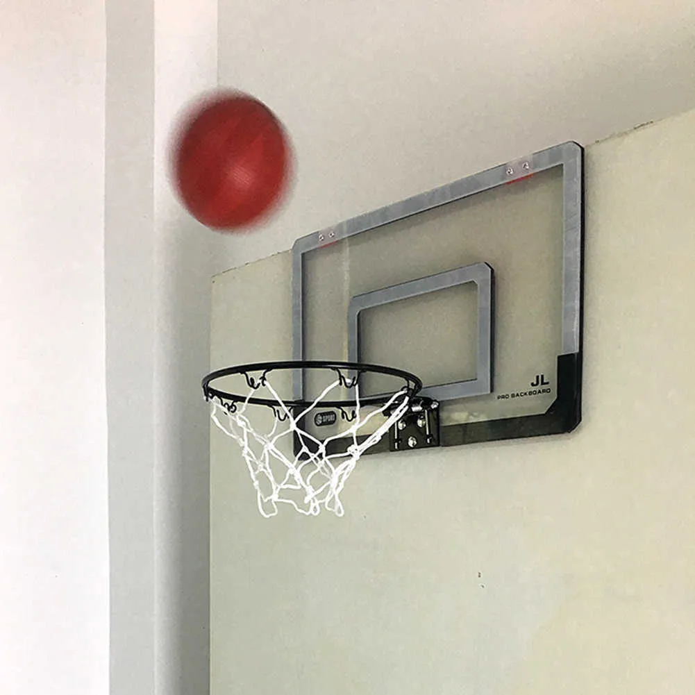 Kids Mini Basket Ball Board Set Children Hanging Basketball Hoop Indoor Door Wall Mounted S Sport Trainer Toy Gift5690482