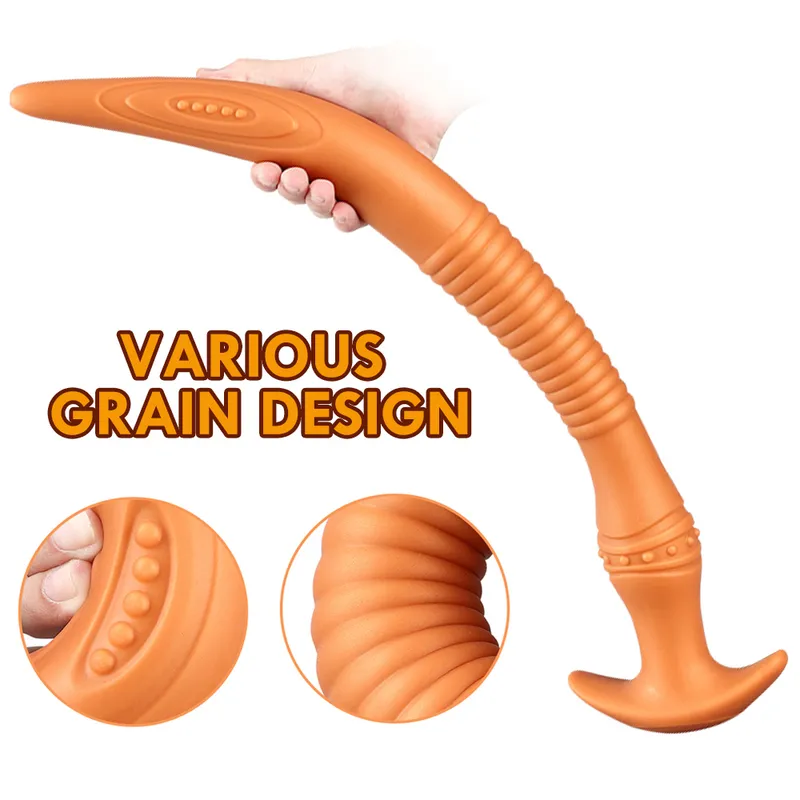 Stor anal plugplugg BDSM Toy Intimate sexleksaker för vuxna spel Sextoys Big Butt Plug Dildo Anal Dilator Vaginal Balls Shop 220413