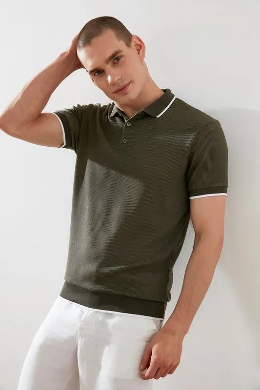 Trendyol Men S Regular Fit Polo Collar T shirt TMNSS21PO0193 220623