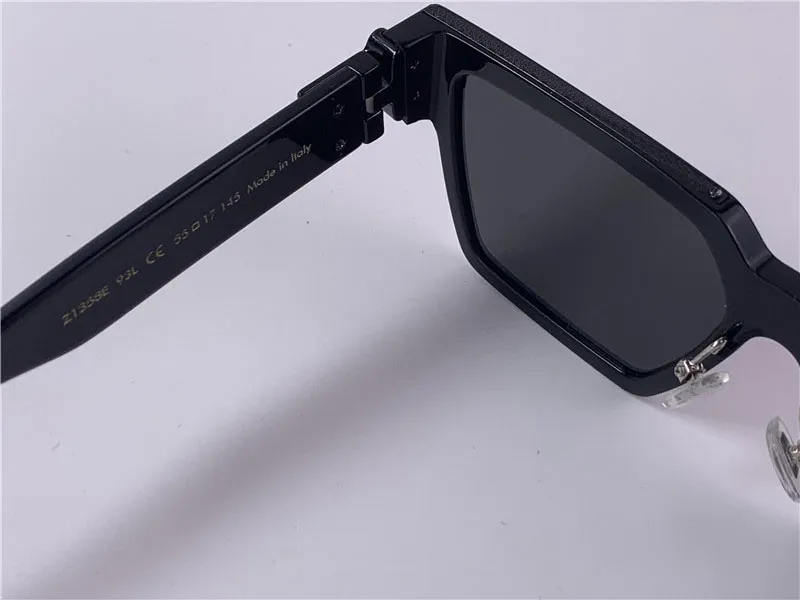 تصميم أزياء جديد نظارة شمسية Z1358E إطار مربع كلاسيكي المليونير على غرار البوب ​​الصيف في الهواء الطلق UV400 نظارات واقية 229S