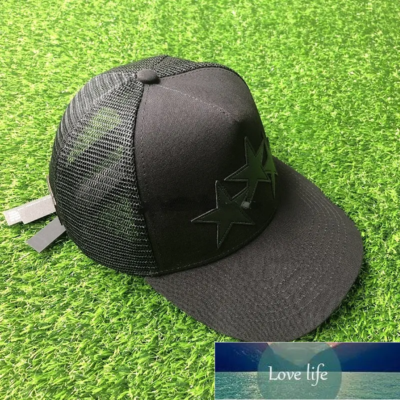 Czapka bejsbolówka AM LOGO TRUCKER HAT Ball Litera Haftowana Styl japoński Moda wiosenno-jesienna Osobowość Czapki z daszkiem Na zewnątrz Męskie Sportowe Casual Odporne na słońce