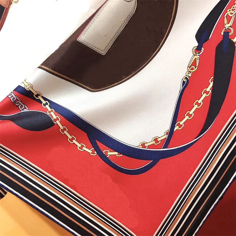Projekt projektanta marki druk jedwabny szalik Summat kwadrat Kwaszek włosy kołnierzyki moda szalik żeńska szalik żeńska szal turban turban 90c264h