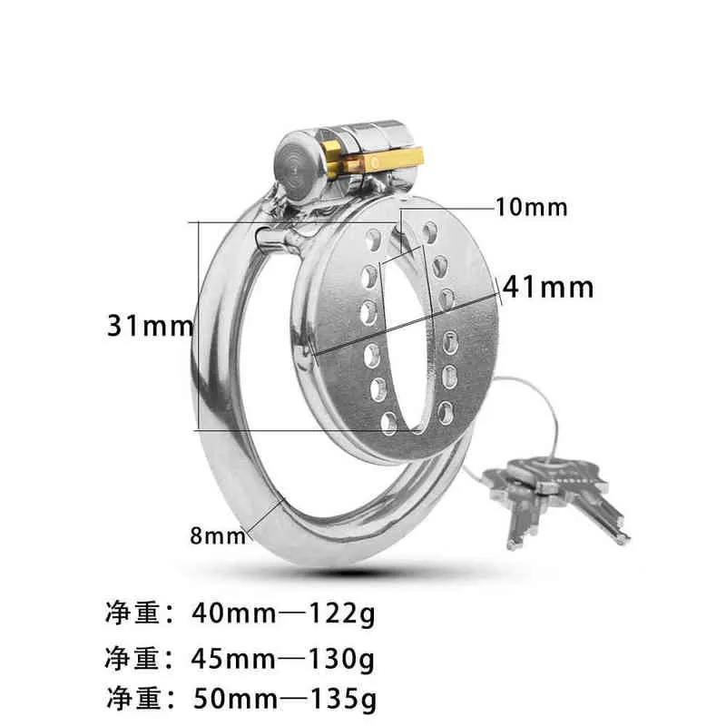 NXY Chastity Device Sex Products Men's Appliances Cb Lock Bird Cage Confinement Jj Grid Anti Tool 0416
