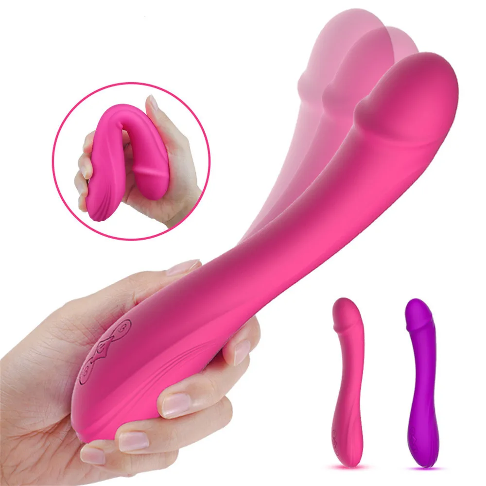 Krachtige G-Spot Dildo Vibrator Voor Vrouwen 10 Snelheden Vibrerende sexy Speelgoed Clitoris Massage Vagina Stimulatie Vrouwelijke Masturbator