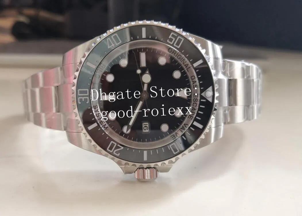 8 Stijl Blauw Zwart Keramische Bezel BP Horloges Heren Automatisch 2813 Horloge Heren 44mm Datum Staal Zee 43mm PVD DLC Super Lumed fabriek Gli252g