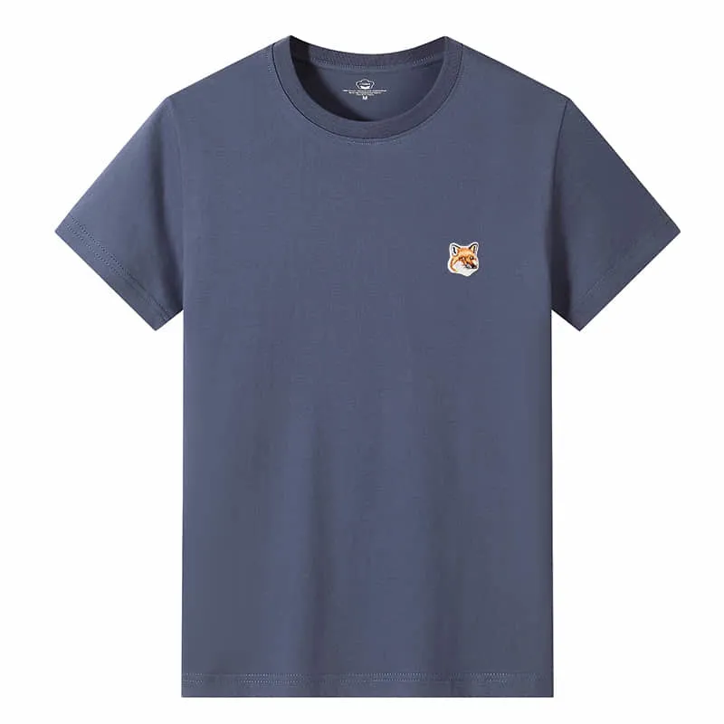 Мужская роскошная бренда Maison Вышитая вышитая валочная футболка для майки мужская улица с коротким рукавом уличная мода Свободная хип-хоп повседневная футболка 220315