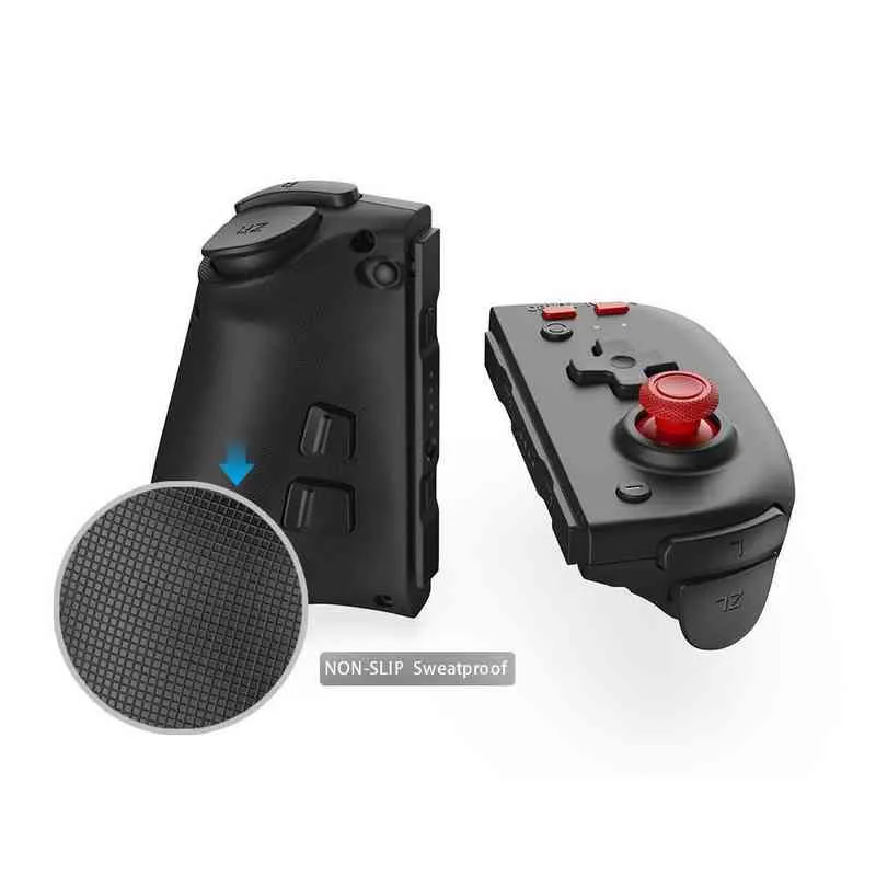 2022 New for Nintendo Switch OLED Gamepad Controller Handheld Grip Left&Right Split Wireless Handle Console for NS OLED Joypad H220421