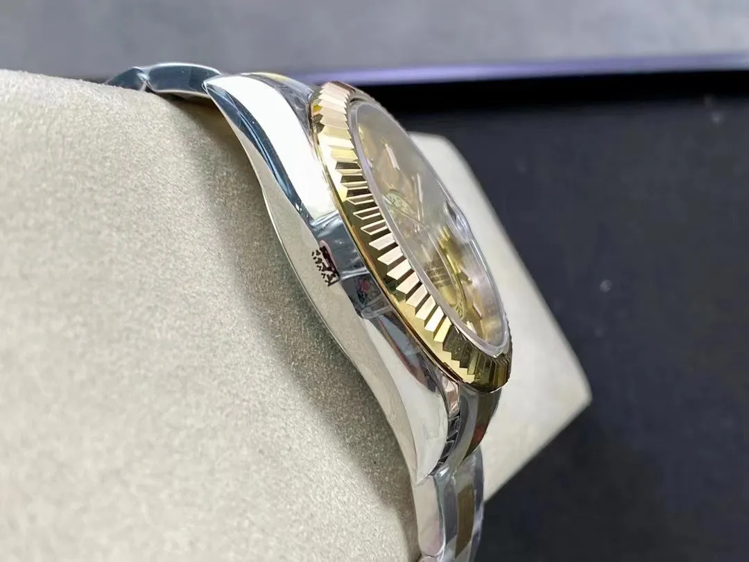 Top Herren 42mm Uhr N Factory V2 9001 Automatisches mechanisches Uhrwerk 904L Saphirglas Ultradünne Armbanduhr montre de luxe290p