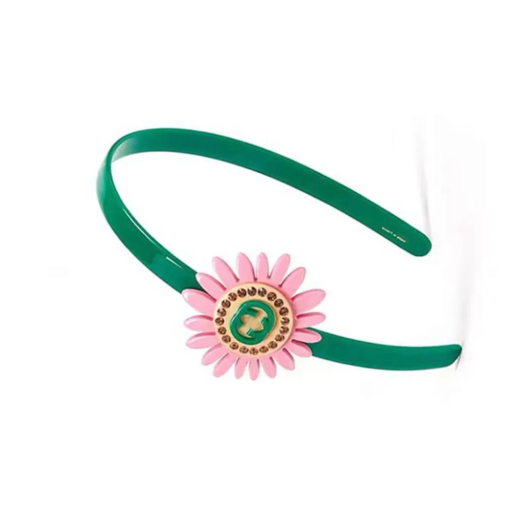 2022 New Spring Summer Candy Color Headbands flower Cute Headband for parent-child hair accessories Fashion designer Jewelry gift266l