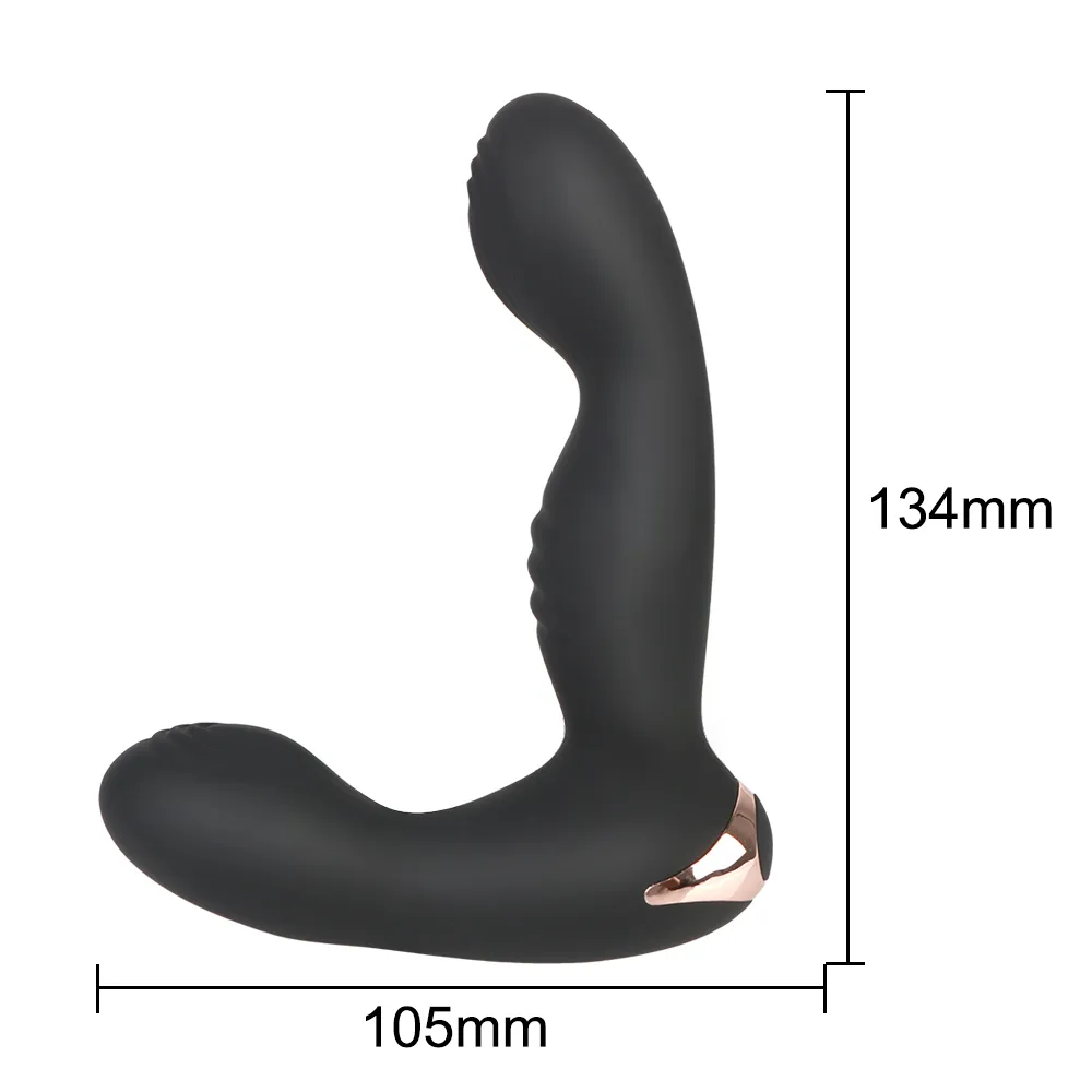 10 läge anal vibrator g-spot stimulator vuxna produkter sexig leksak för män manlig onanator rumpa plug prostata massage
