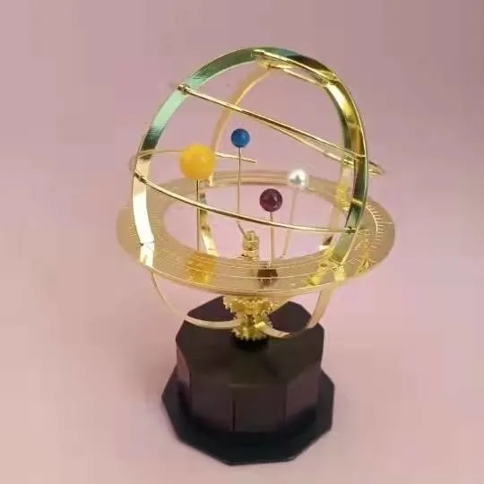 Grand Orrery Modello Del Sistema Solare Retro Soggiorno Camera Da Letto Decorazione Casa Scultura Ornamenti Decor Bambini Regali 220704