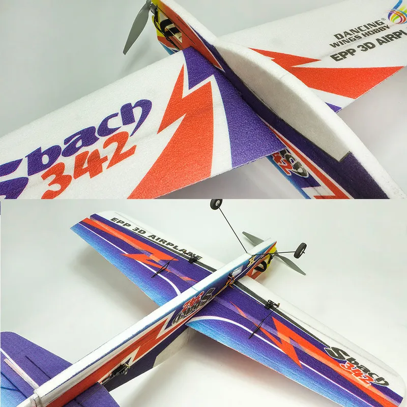 1000 mm Spannweite EPP 2216 RC Flugzeugmodell SBACH342 Fernbedienung DIY Fliegen E1801 Spielzeug für Kinder Kinder 220713