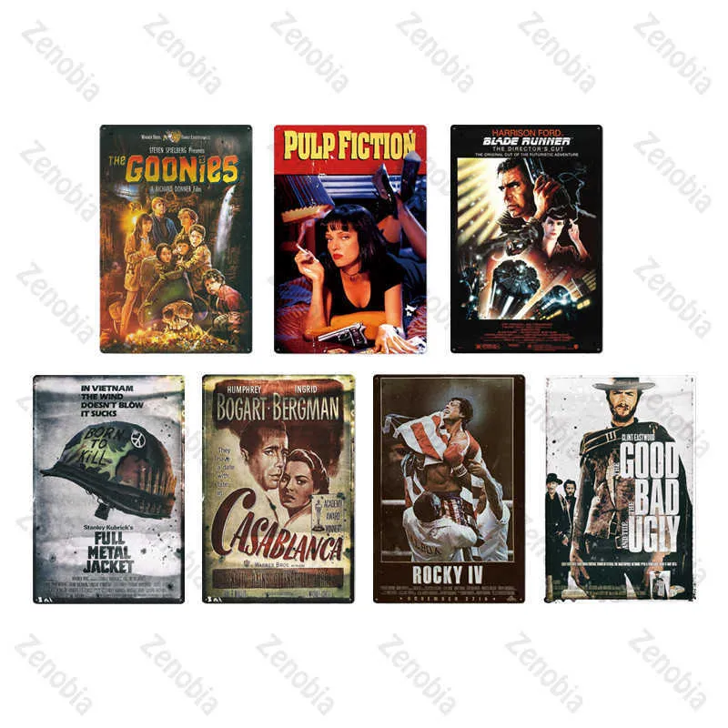 Classic Movie Metal Sign Poster Plaque Vintage Wall Decor for Bar Pub Club Man Cave Signs20x30cm5JHX4004374