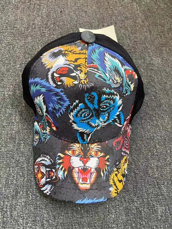 Femmes Hommes Casquette Classique Mode G Lettre Chapeau Tigre Motif Imprimer Chapeaux Designer Chapeau Bonnet Homme Designers Casquettes Hommes Fit Chapeau Caps181t