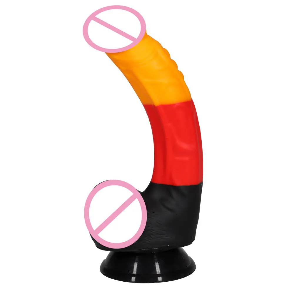 Grande Dildo Morbido Ventosa Realistica Pene Lesbiche Strapon Faloimitator Dick Enormi Dildo in Silicone Le Donne Gay Dildio Giocattoli sexy