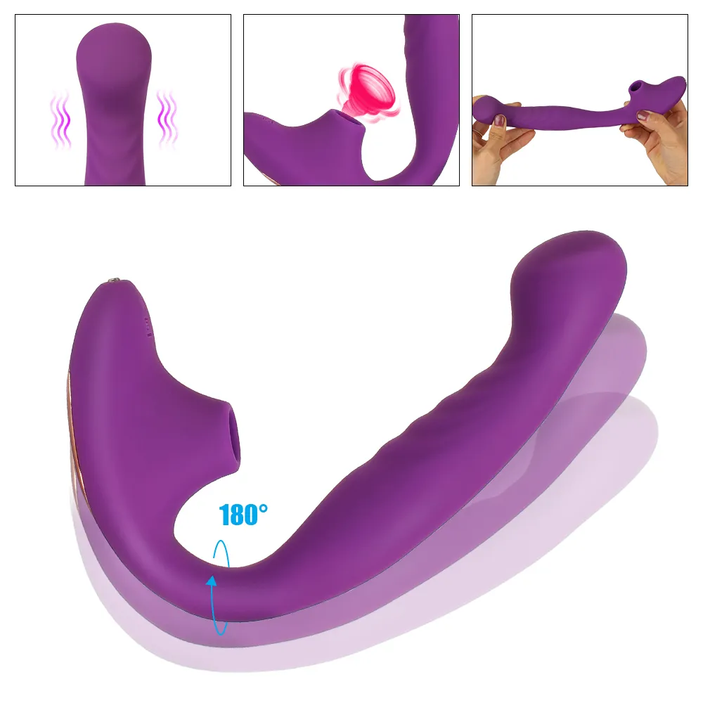Vatino Oral Sexy Dildo Vibradores Clitoris Estimulação Vagina Sucking Feminino Brinquedos de Masturbação para Mulher