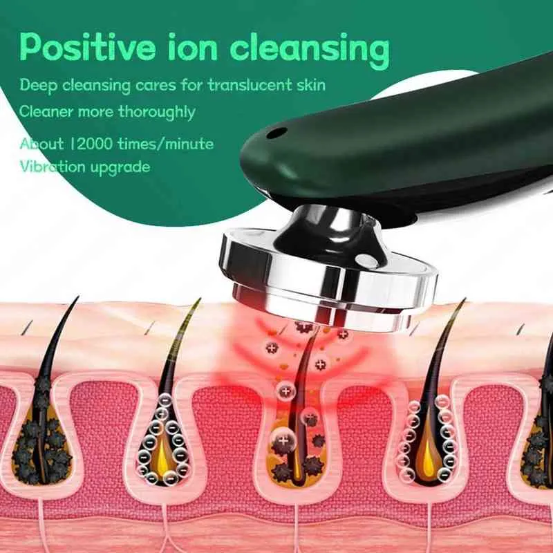 Massager For Face Massagers Microcurrents Facial Radiofrequency Ultrasonic Cleaning Mini Hifu Skin Care Beauty Lift Devices 220512