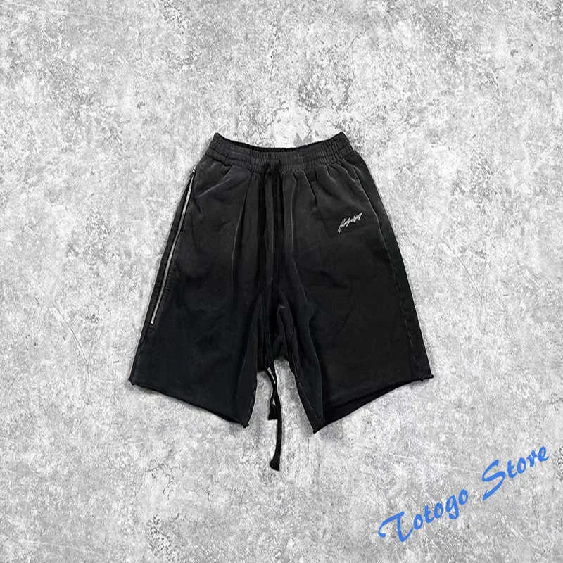 Askyurself Emelcodery New Shorts Man Women Streetwear Pocket Sypper Shispper Casual хлопок простые негабаритные All-Match