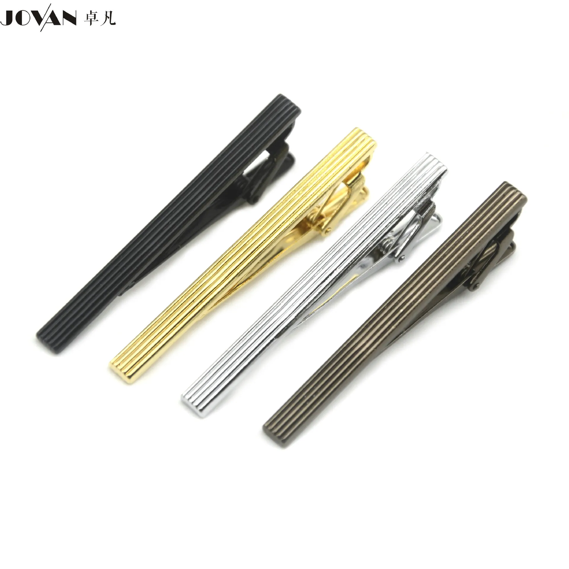 Collare Tie Clip For Men Tie Pin Gold Black Color Whole Luxury Groomsmen Gifts Men Jewelry Brand Tie Bar TC110201Z