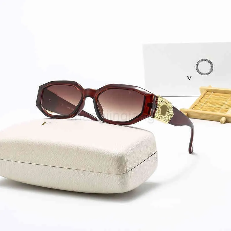 Projektant Versage Okulsowe okulary luksusowe marki modowe Kobieta męskie miłośnicy