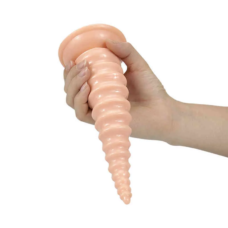 NXY Anal Toys Antelope Horn Vestibule Masturbador para homens e mulheres CRISANTHEMUM Anal Plug Plug Fun Adult Products 220528