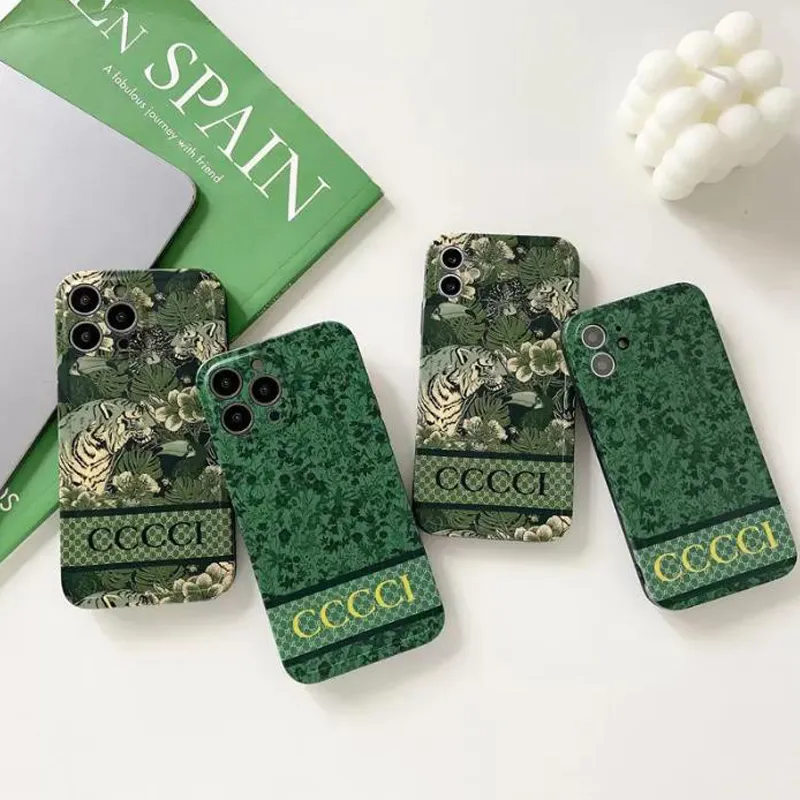Forest Designer Phone Case Classic Letter Fashion Brand Fundas para teléfonos a prueba de golpes de alta calidad para iPhone 12 13 Pro Max 7 8 Plus Nice G226243F