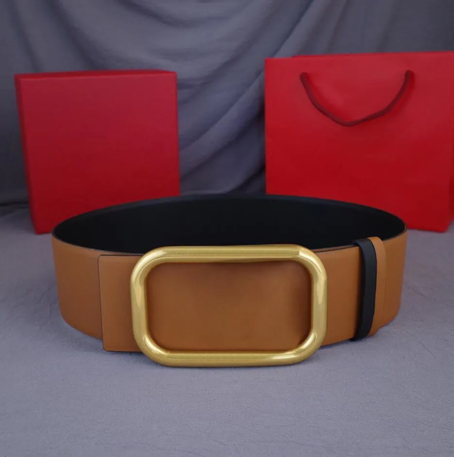 Cinture da uomo di design classico Cintura in vera pelle di moda 4 stagioni uomo Cinture da donna Cintura con fibbia colorata 70mm con scatola 12 C261E