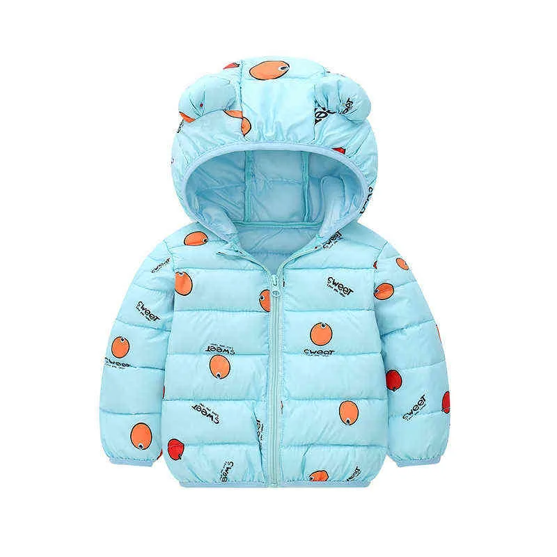 Lzh 2022 New Children Winter Parka For Baby Girls Boys Down Quilted Jackets Kids Hooded Warm Cotton Jacket For newborn Clothing J220718