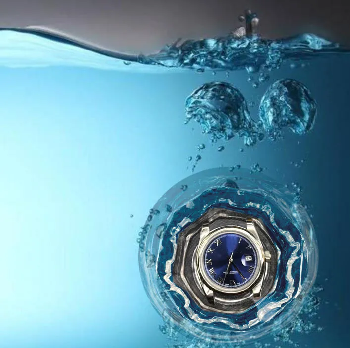 2022 yeni stil Kadın elmas izle Mavi çiçekler altın 31mm montre de luxe 2813 Otomatik Çelik yüzme Su geçirmez kol saatleri saatler
