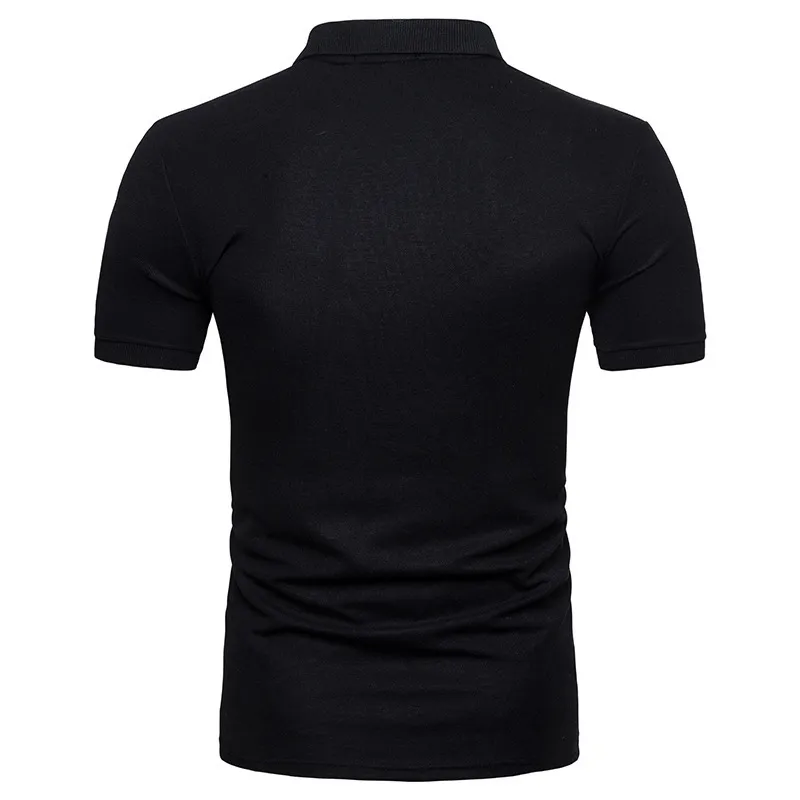 Mężczyźni krótkie rękawowe koszulki polo t-shirt moda kolokacja crossborder dwa kolorowe splicing męskie T-shirt niestandardowy 220609