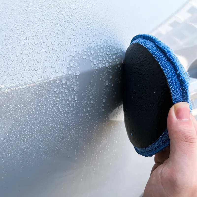 Nouveau 1 pièces nettoyage de voiture chiffon d'argile magique serviettes d'argile chaude pour voiture détaillant serviette de lavage avec des gants d'argile bleue barre serviette de lavage