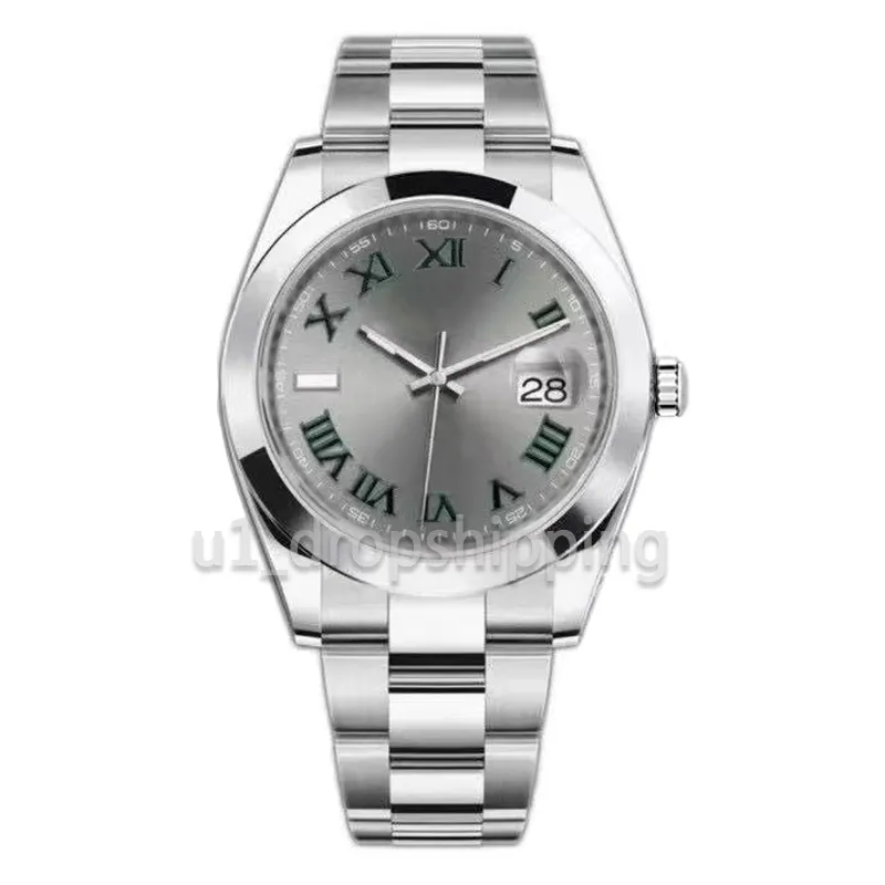 Flash -affärer Montre de Luxe Men Automatisk mekanisk klocka 36 41mm 2813 rörelse 904L Full rostfritt stål vattentätt safir SUPE271N