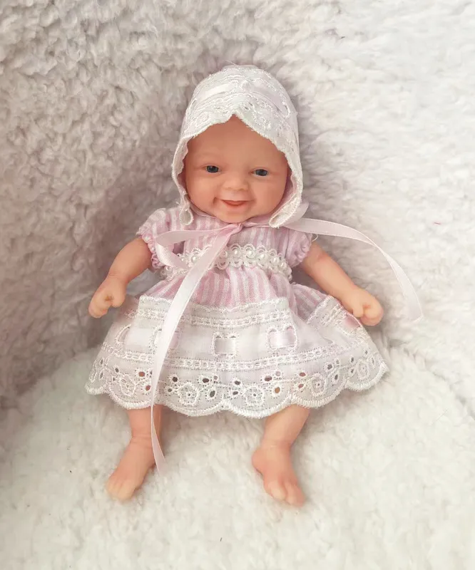 Dolls Clothes Cut set - FOR Mini Reborn Kit 7" Joseph Micro Preemie Full Body Si 220823