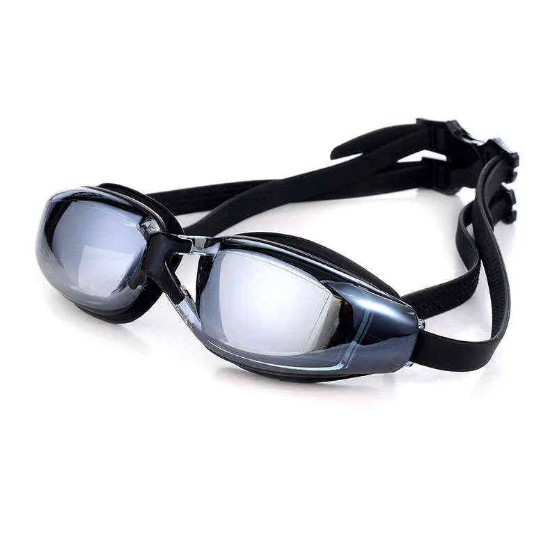New sale Swimming goggles men Anti-Fog professional Adult silicone Waterproof goggles arena swim eyewear Sea Swimming glasses G220422