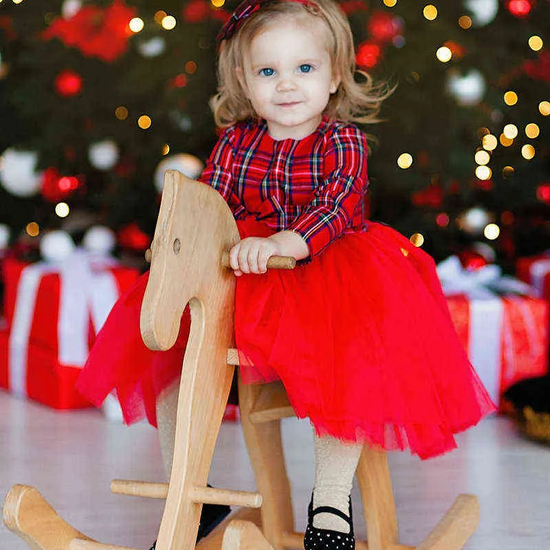 Christmas Clothes Mother Kids For Mother And Daughter Girl Baby Xmas Women's Clothing Dress For Girls Familes Children Clothes