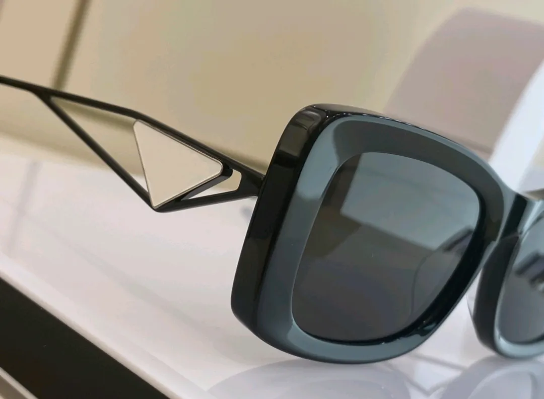 Designer 14ys zwarte frame lens zonnebril voor vrouwen zonnebralen tinten sonnenbrille wrap occhiali da sole uv brillen met box286jjj