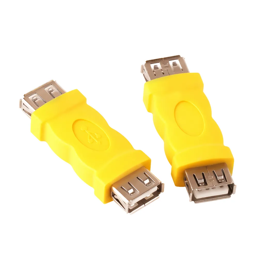 Yellole USB 2.0 Tipo A A Convertitore Adattatore da femmina Accoppiatore femmina