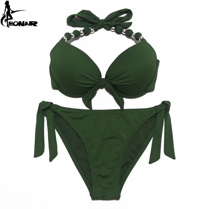 EONAR Costume da bagno donna Offerta combinata Costume da bagno push up Bikini Costumi da bagno brasiliani Taglie forti Costumi da bagno Donna XXL 220423