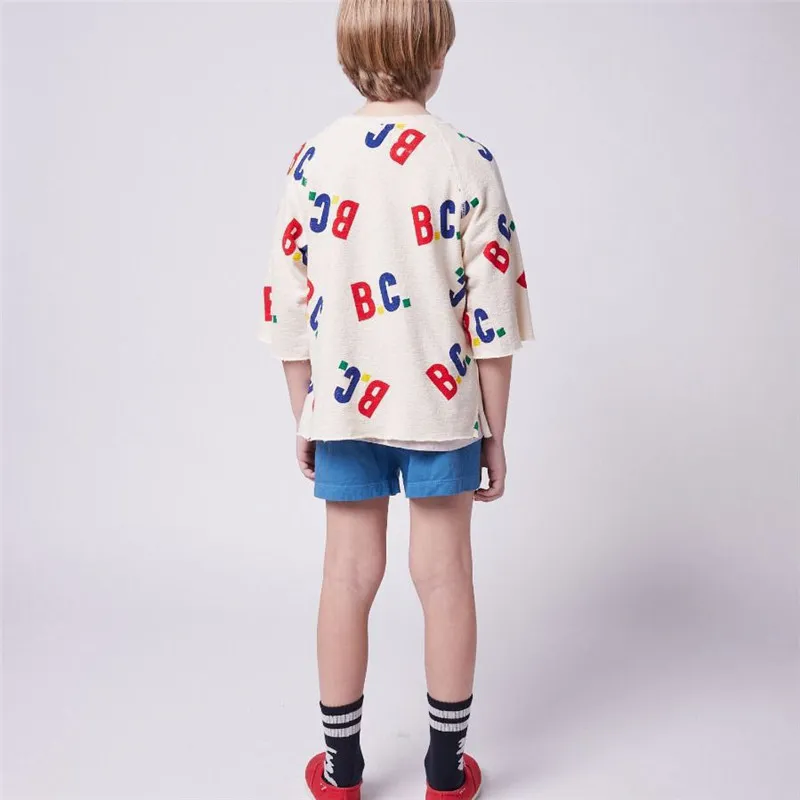 EnkeliBB BC Kids Summer Short Sleeve T-shirt Super Fashion Limited Edition Design Boy Girl Toddler Brand Tops Cotton Made Tshirt 220426